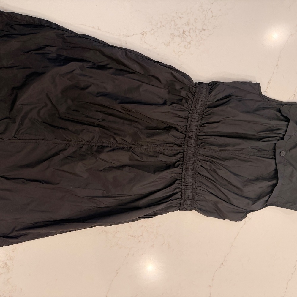 Hunter x Target Rain Dress ☔ Sleeveless Waterproof Coat | Black Zip Front | Wome - Picture 7 of 7